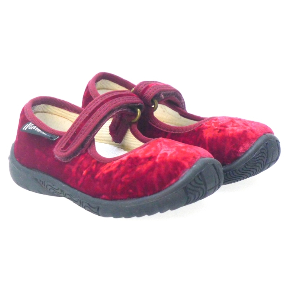 Merceditas terciopelo sport velcro Naturino 7703 Outlet