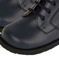 Bota acordonada piel horma rectaforma Mendivil 79027 foto 4