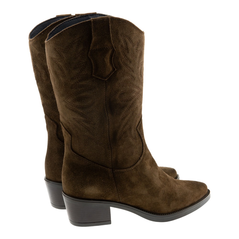 Botas camperas ante cuero o marrón – Viguera foto 4