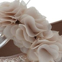 Bailarinas niña comunión glitter flores Oca Loca 8047 foto 7