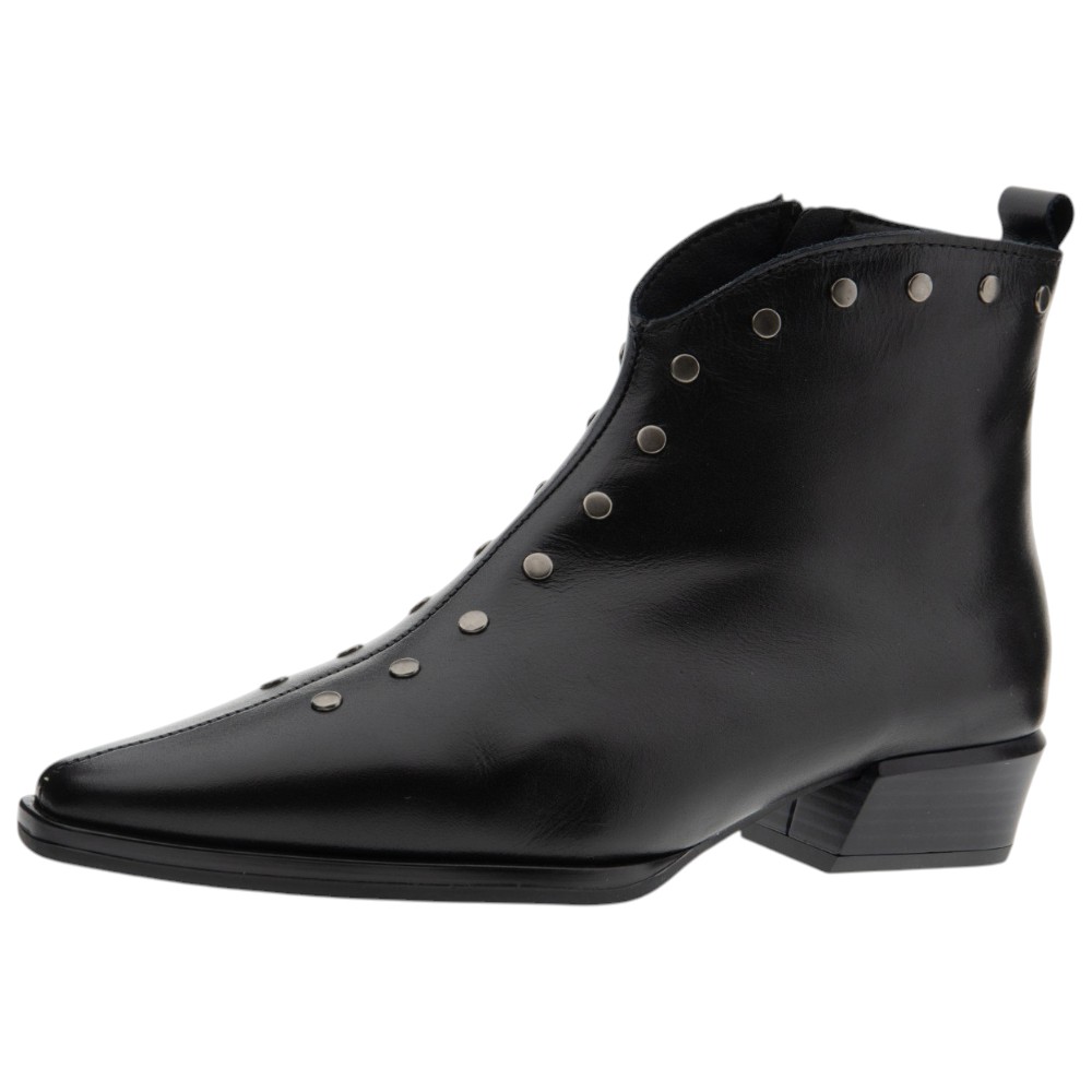 Botines camperos piel tachas Viguera | Carrilé foto 3