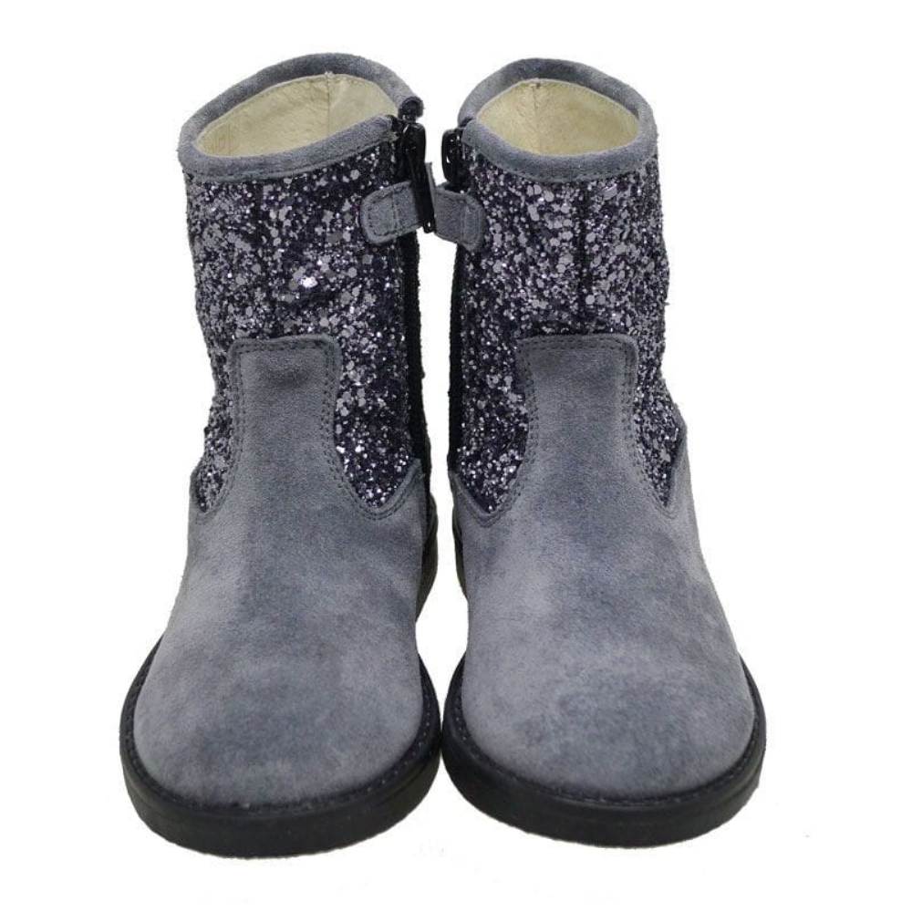 Botines niña ante y glitter Eb 850TT foto 2