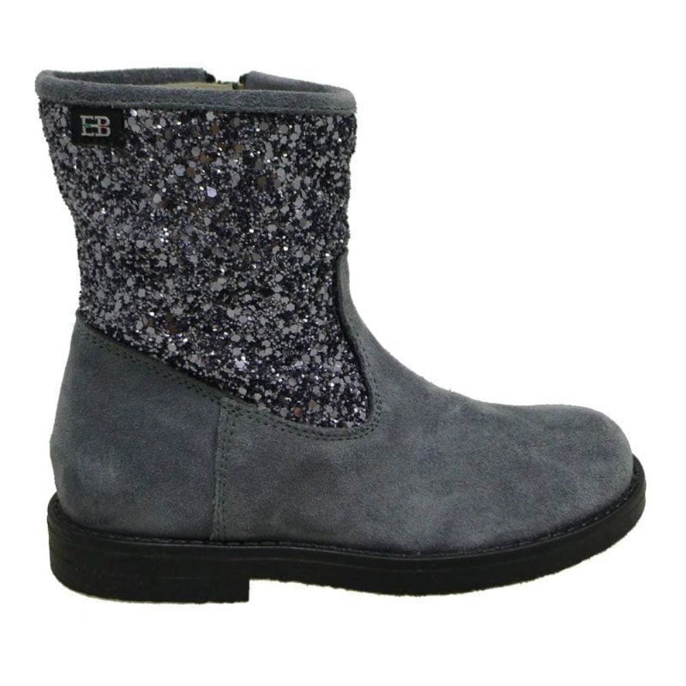 Botines niña ante y glitter Eb 850TT foto 3