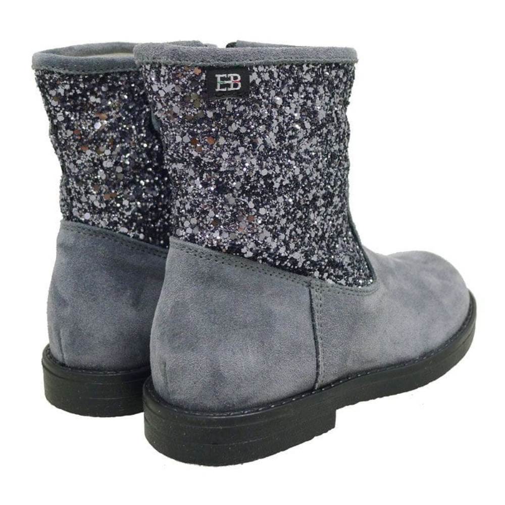 Botines niña ante y glitter Eb 850TT foto 4