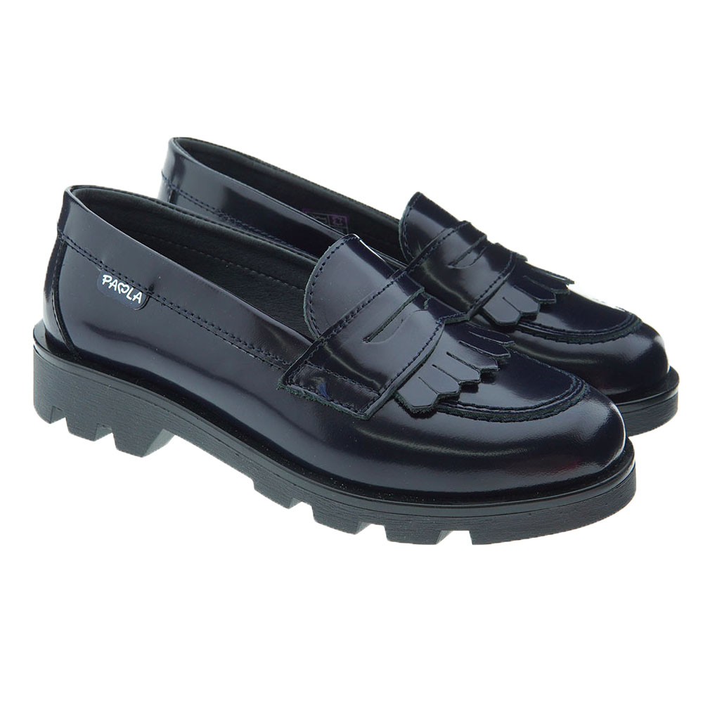 Mocasines colegio niña flecos Pablosky 854121