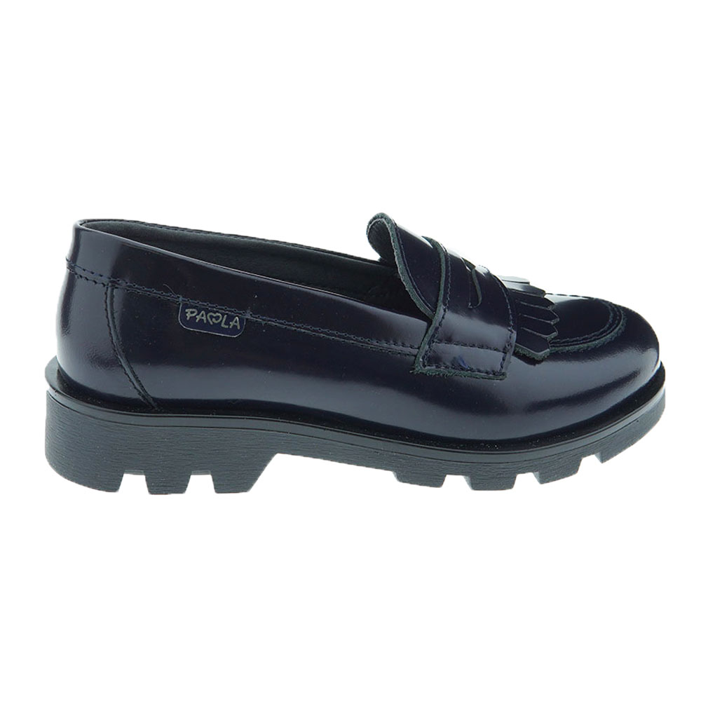 Mocasines colegio niña flecos Pablosky 854121 foto 5