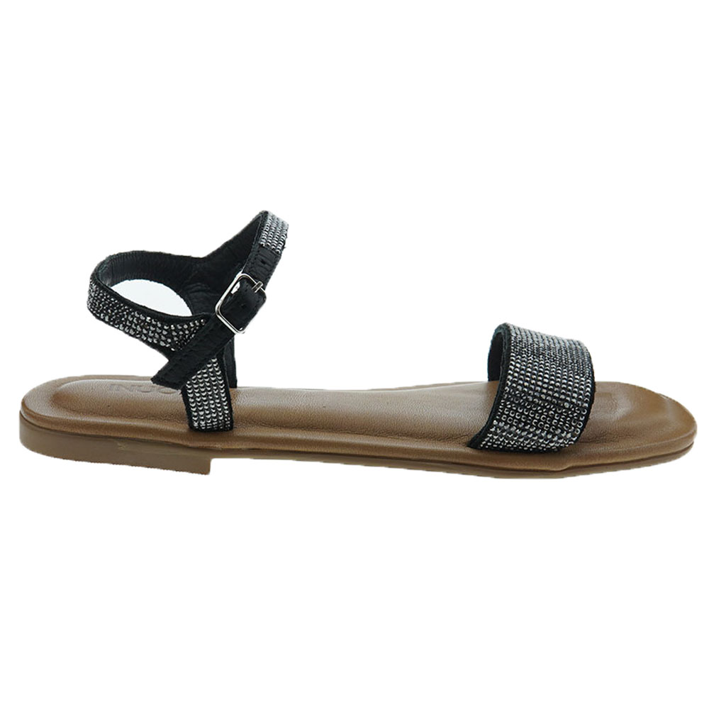 Sandalias planas mujer strass Inuovo 904003 foto 5