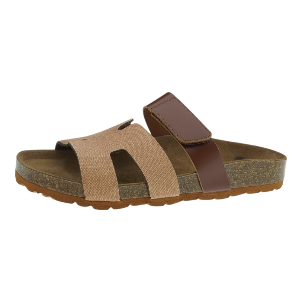 Sandalias planas marrones mujer Go Woman cómodas foto 3