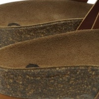 Sandalias planas marrones mujer Go Woman cómodas foto 5