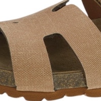 Sandalias planas marrones mujer Go Woman cómodas foto 7