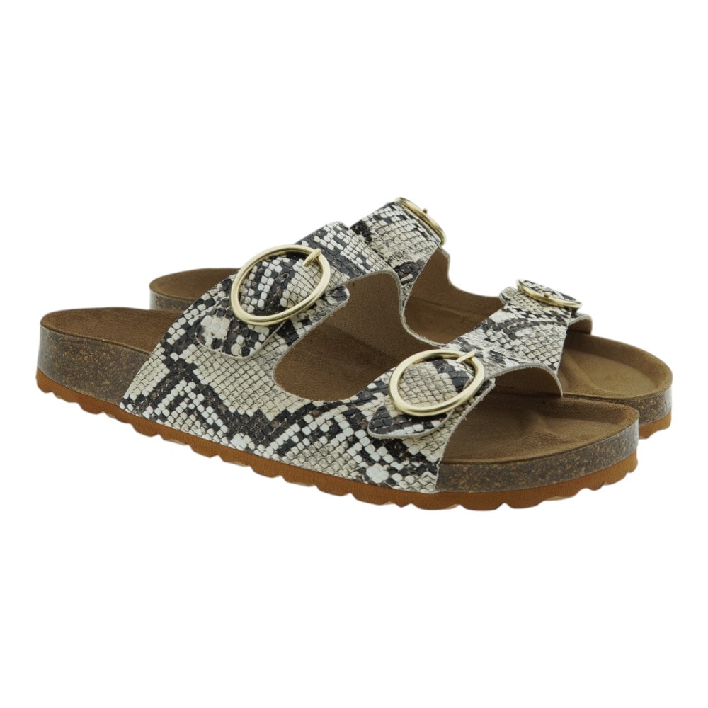 Sandalias planas mujer pyton Carrile Woman 95-A