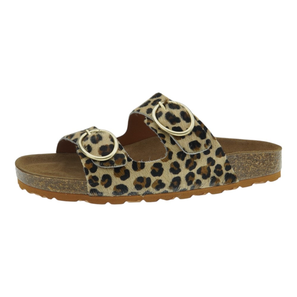 Sandalias planas leopardo mujer Carrilé Woman foto 3