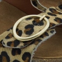 Sandalias planas leopardo mujer Carrilé Woman foto 7
