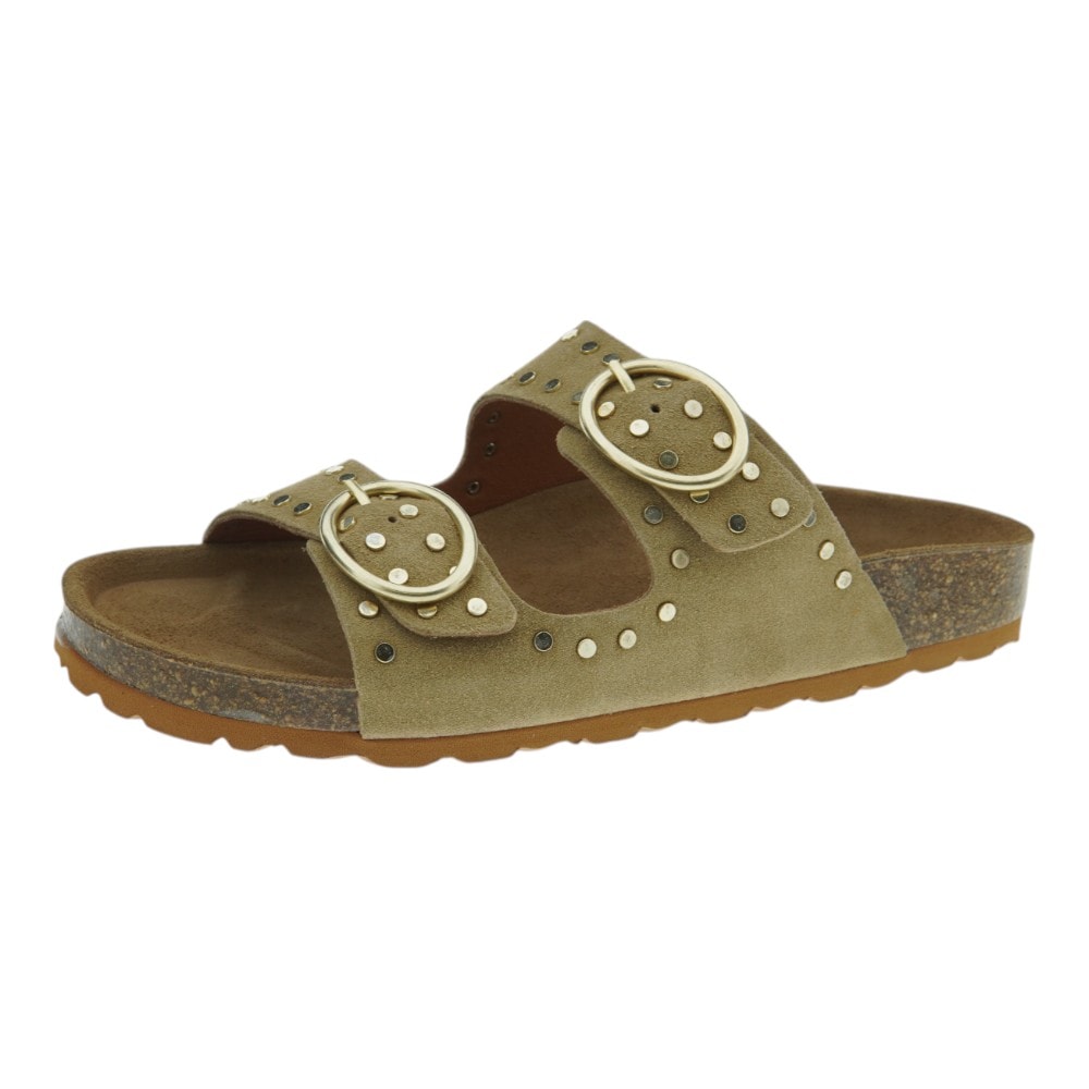 Sandalias planas cómodas mujer hebilla Carrilé Woman foto 3