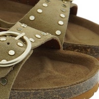 Sandalias planas cómodas mujer hebilla Carrilé Woman foto 7