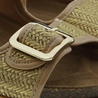 Sandalias planas mujer con hebillas Tiziana foto 7