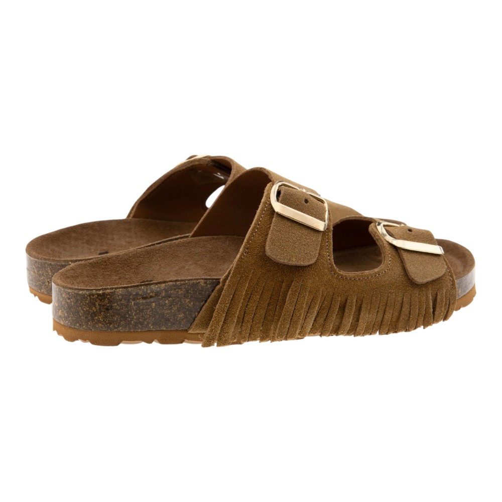Sandalias anatómicas dos hebillas y flecos Go Woman foto 4