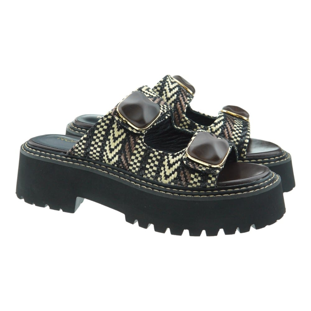 Sandalias Bio Rafia Suela Trekking Noa Harmon 9684