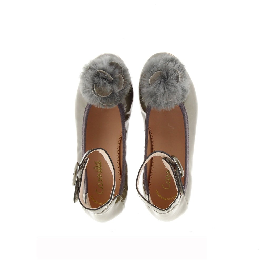 Bailarina charol pompón Carrile A-3319 foto 2