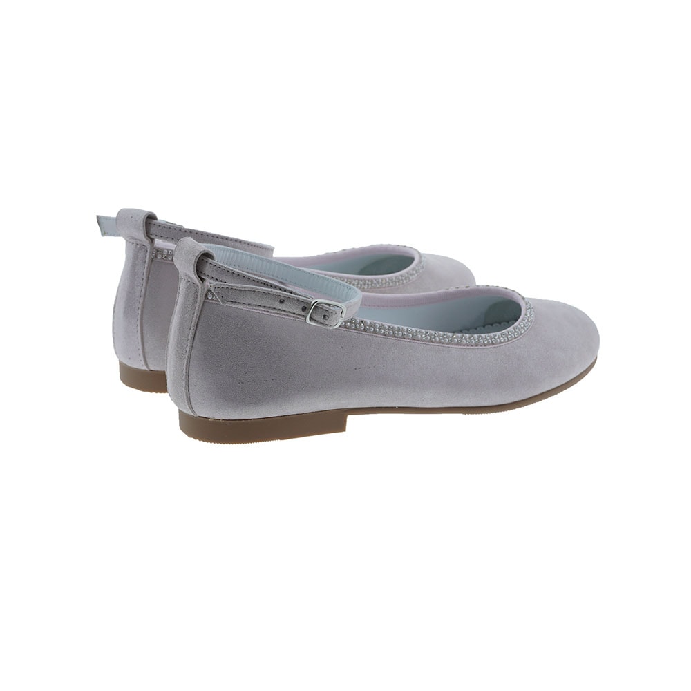 Bailarinas Rosa Comunión con Brillantes | Piel Hebilla 2026 | Carrilé foto 4