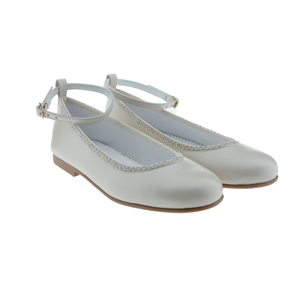 Bailarina hebilla comunión adorno brillantes A-3646