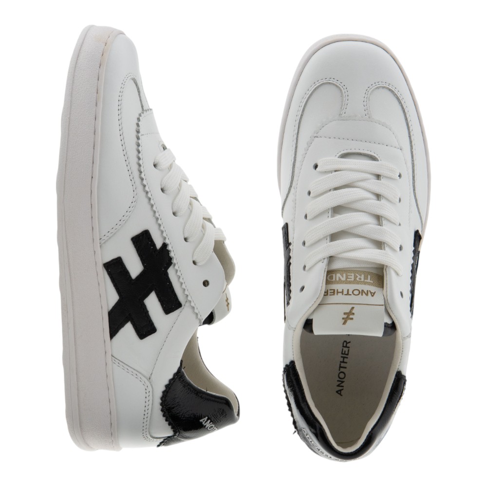 Sneakers blancas mujer en piel – Another Trend foto 2