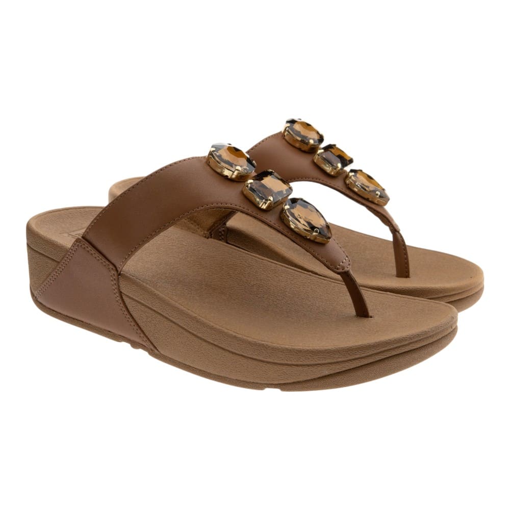 Sandalias cuero Fit Flop dedo piedras A5E