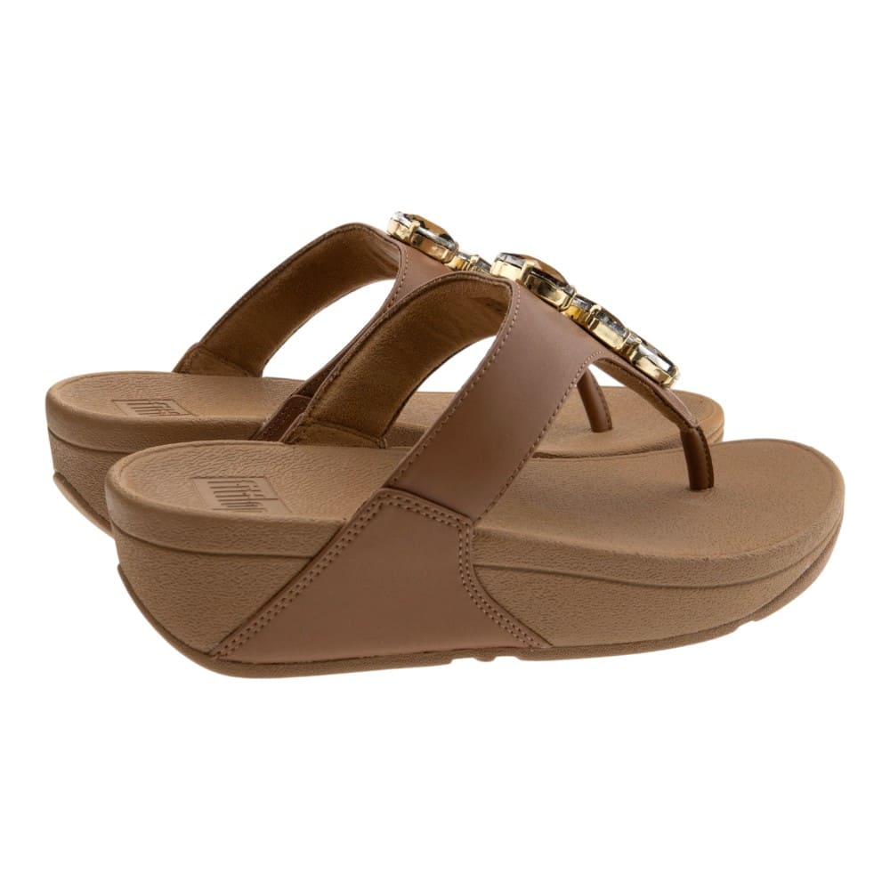 Sandalias piel Fit Flop dedo piedras foto 4