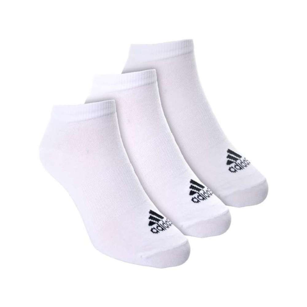 Pack tres calcetines deportivos blancos Adidas AA2285