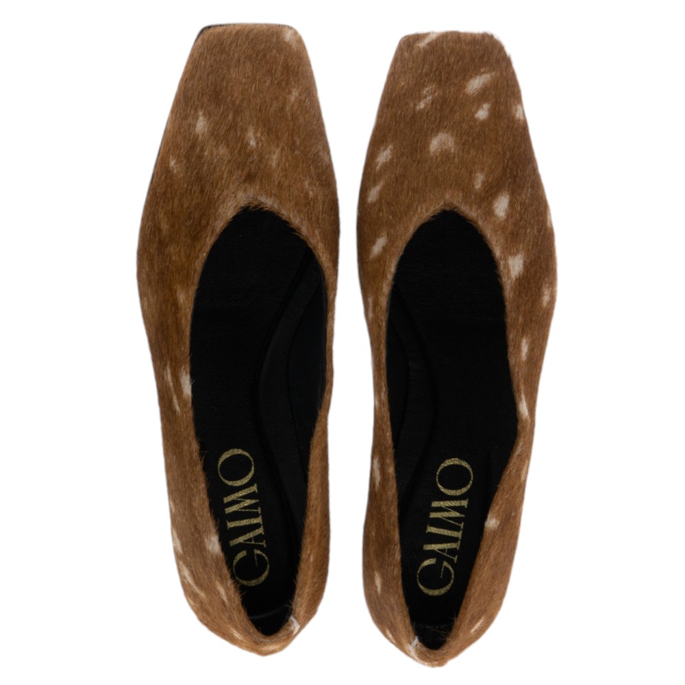 Bailarinas piel pony estampado bambi Gaimo | Carrilé foto 2