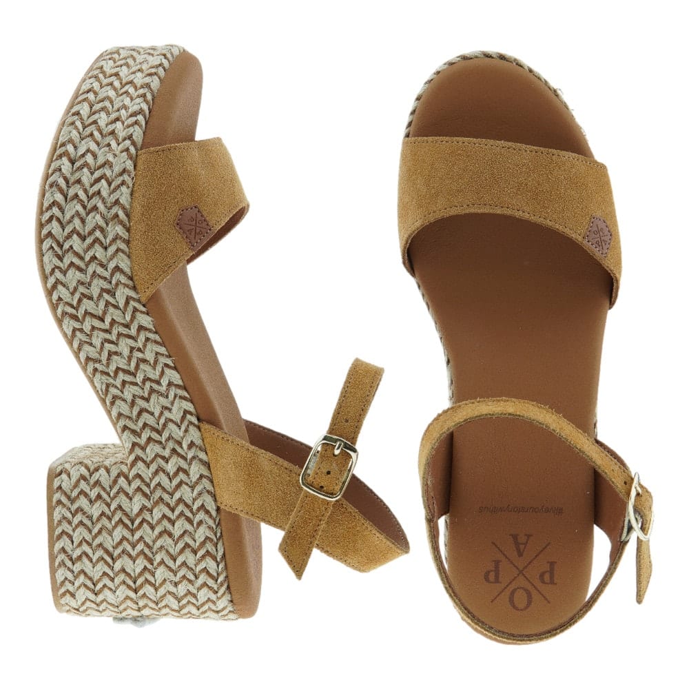 Sandalias Tacón Popa - Elegancia y Confort | Carrile foto 2