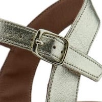 Comprar Sandalias Cuña Popa Arambol Oro | Carrile.es foto 6