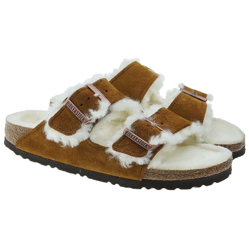 Zapatilla casa tipo sandalia borreguillo Birkenstock Arizona VL Sheepskin