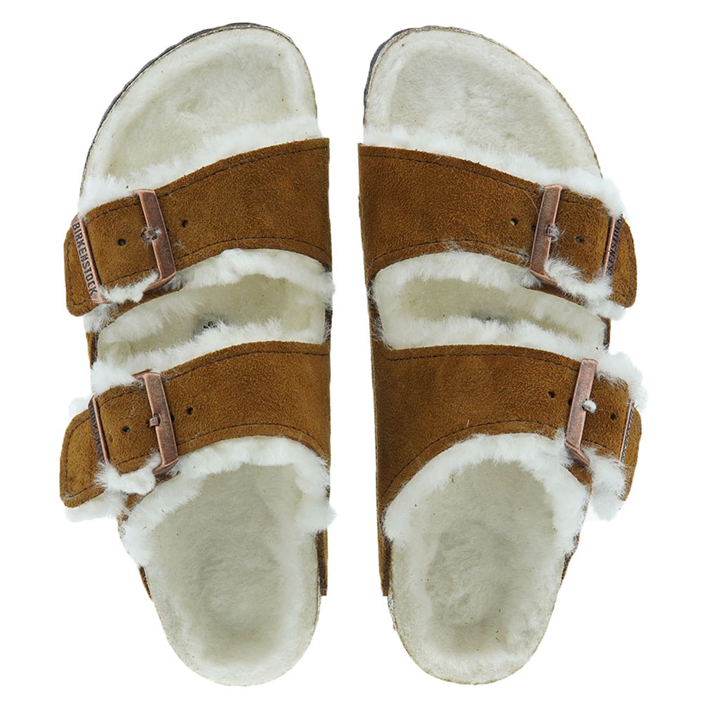 Zapatilla casa tipo sandalia borreguillo Birkenstock Arizona VL Sheepskin foto 2