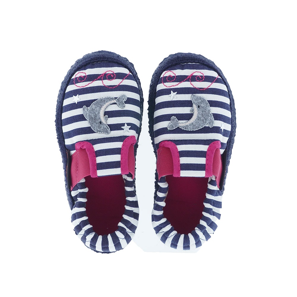 Zapatilla mocasín elásticos algodón ballenas Giesswein Attenkirchen foto 2