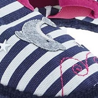 Zapatilla mocasín elásticos algodón ballenas Giesswein Attenkirchen foto 6