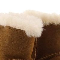 Botitas pelo bebé en piel nobuck con cierre velcro | Emu foto 5