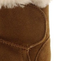 Botitas pelo bebé en piel nobuck con cierre velcro | Emu foto 6