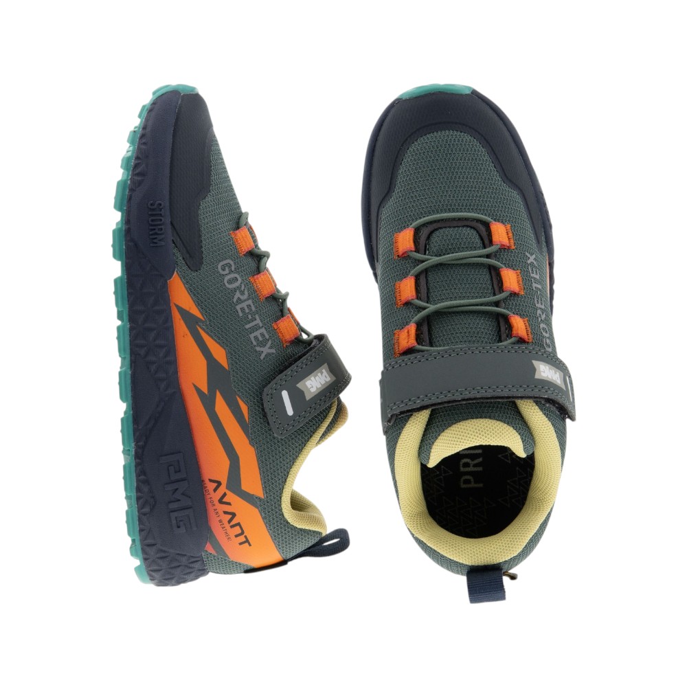 Zapatillas Goretex niño velcro kaki Primigi foto 2