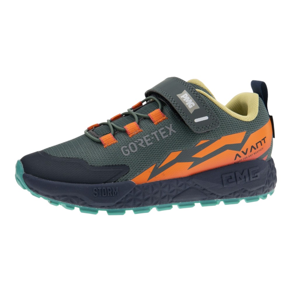 Zapatillas Goretex niño velcro kaki Primigi foto 3