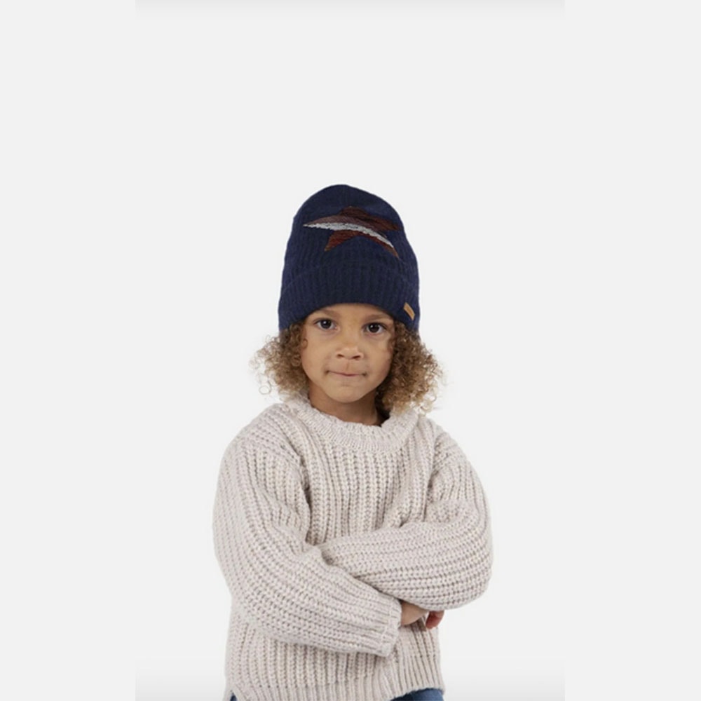 Gorro lana estrella lentejuelas Barts BA6162 Azul foto 4