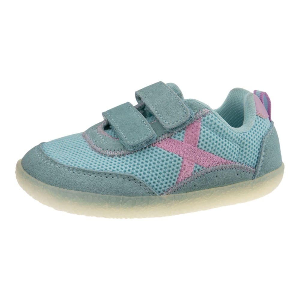 Zapatillas Munich Baby Koda en Azul y Plata - Carrile foto 3