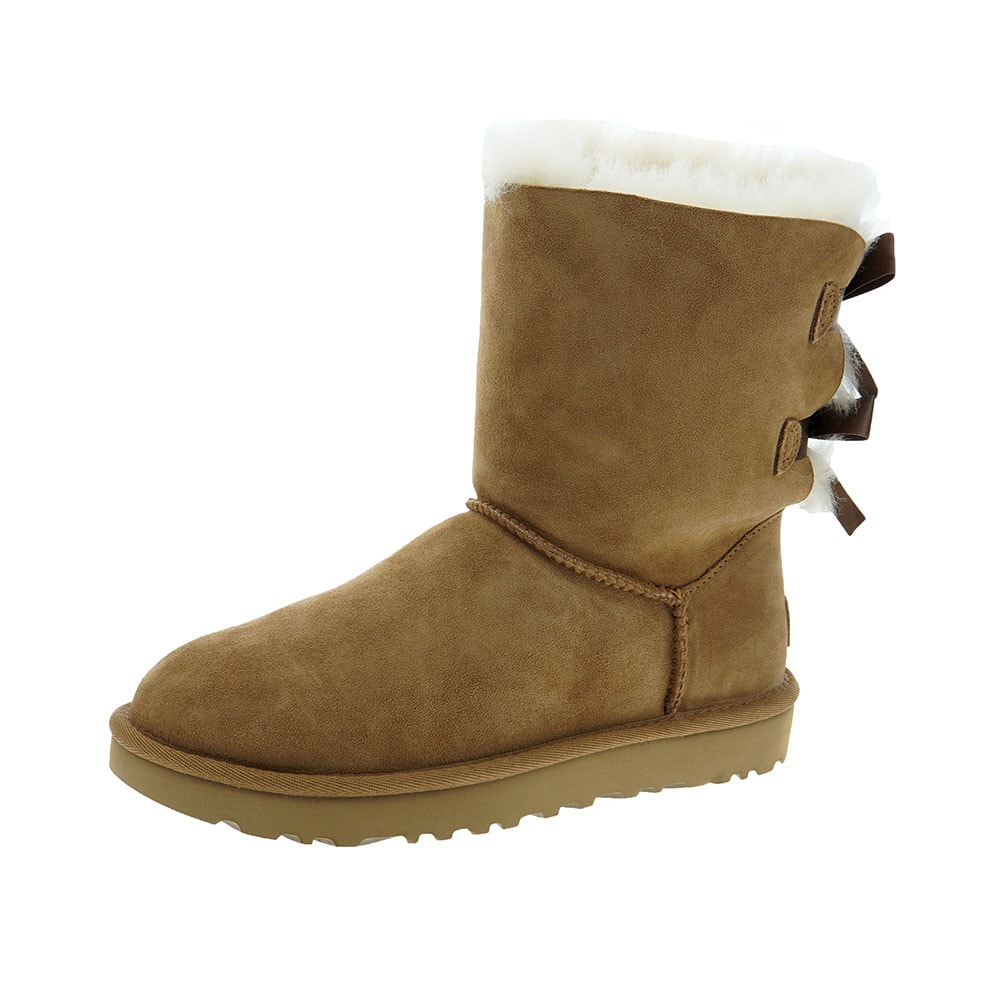 Bota piel cordero mujer con dos lazos detrás Ugg Bailey Bow foto 3