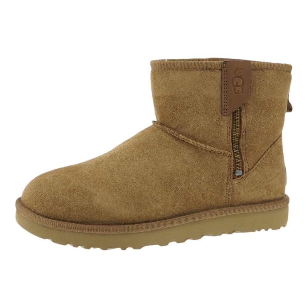 Botas australianas adorno cremallera piel cordero Ugg Bailey Zip Mini foto 3