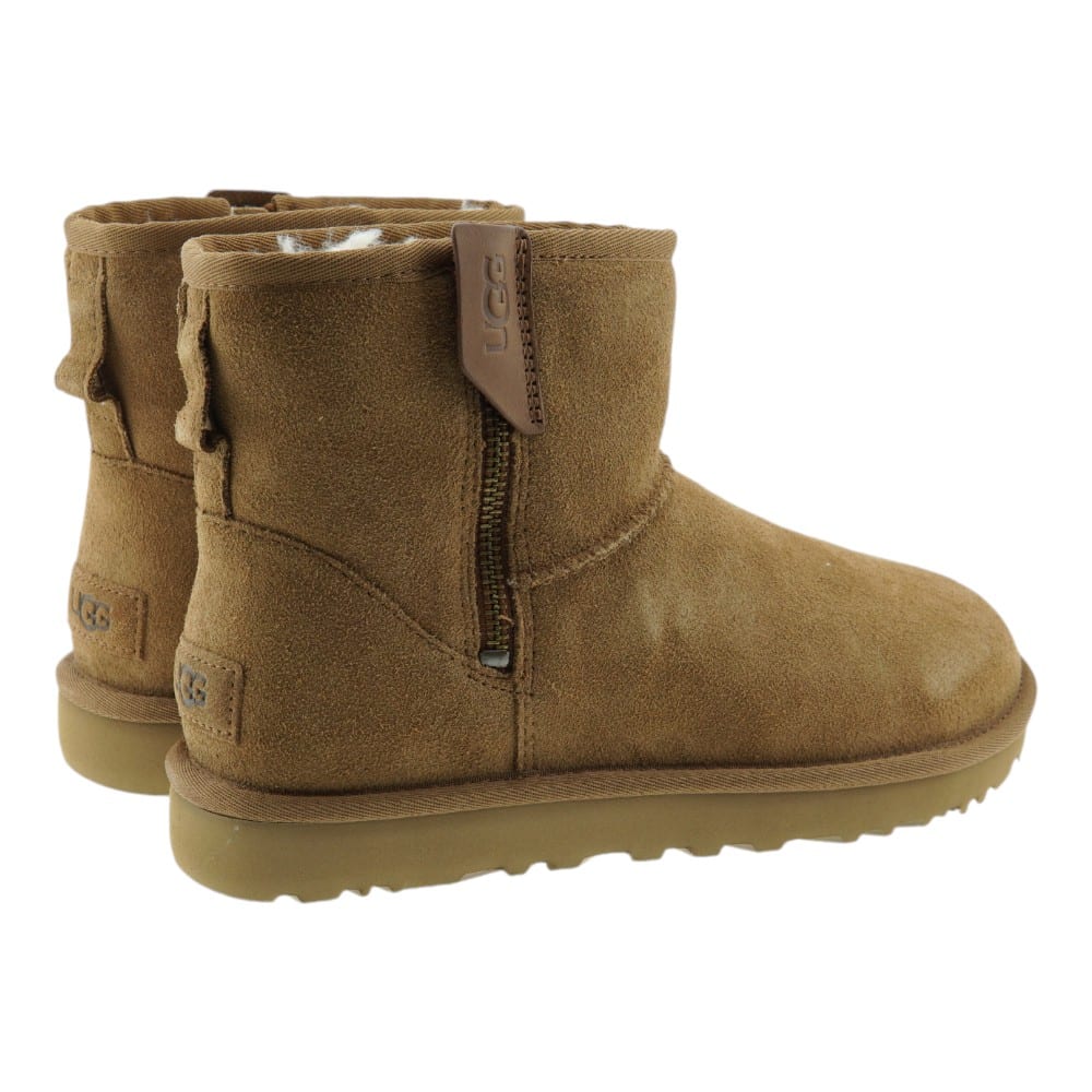 Botas australianas adorno cremallera piel cordero Ugg Bailey Zip Mini foto 4