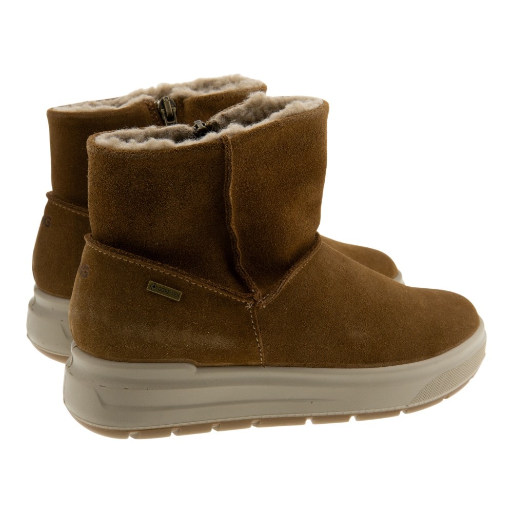 Botas niña Goretex Primigi camel con forro de pelo foto 4