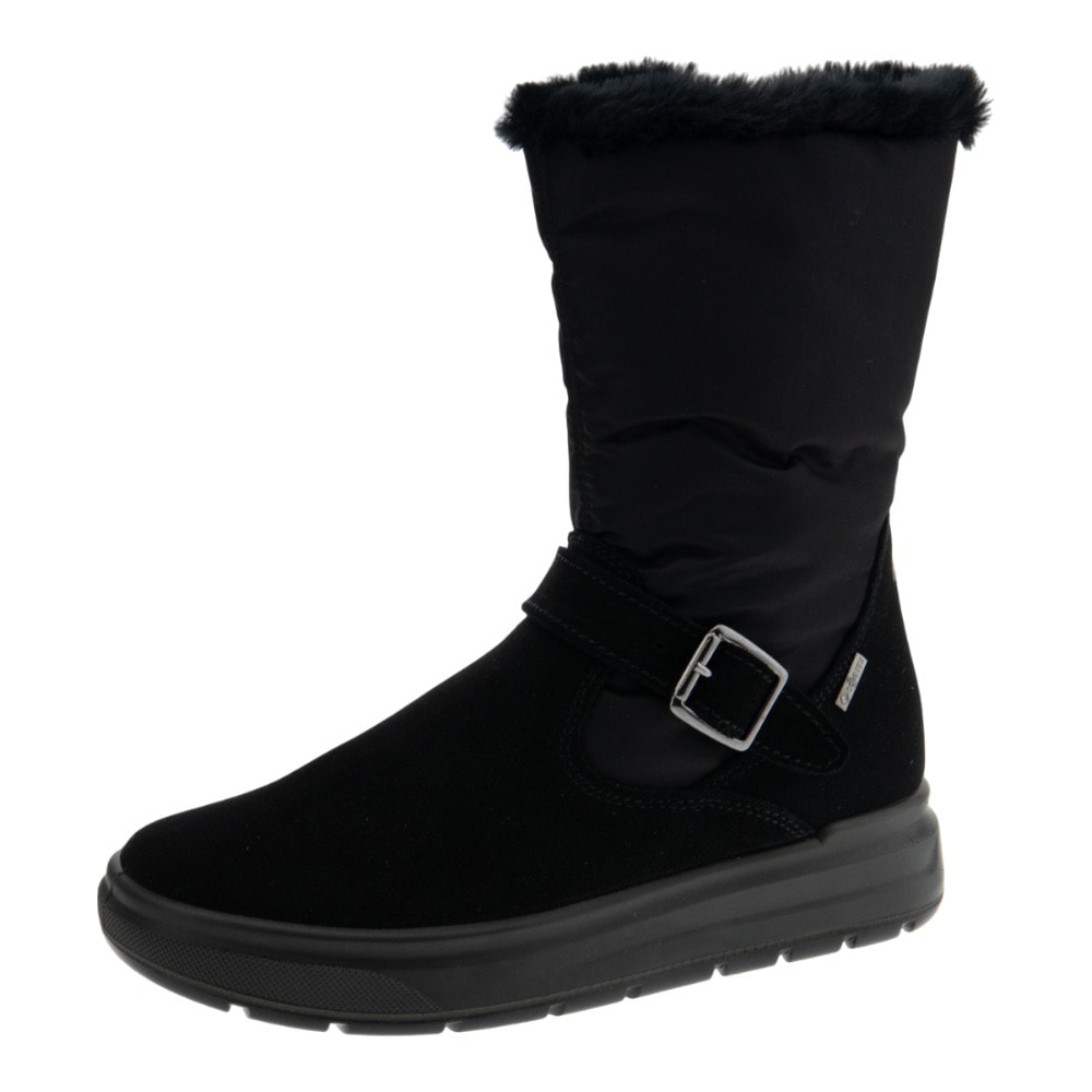 Bota Goretex niña Primigi con forro de pelo negra foto 3