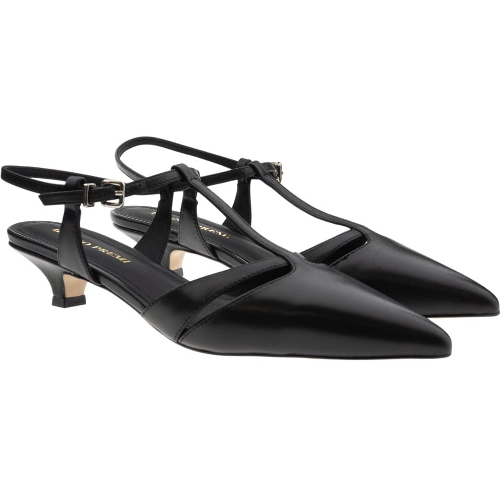 Zapatos destalonados tacón hebilla piel Bruno Premi BN0206X