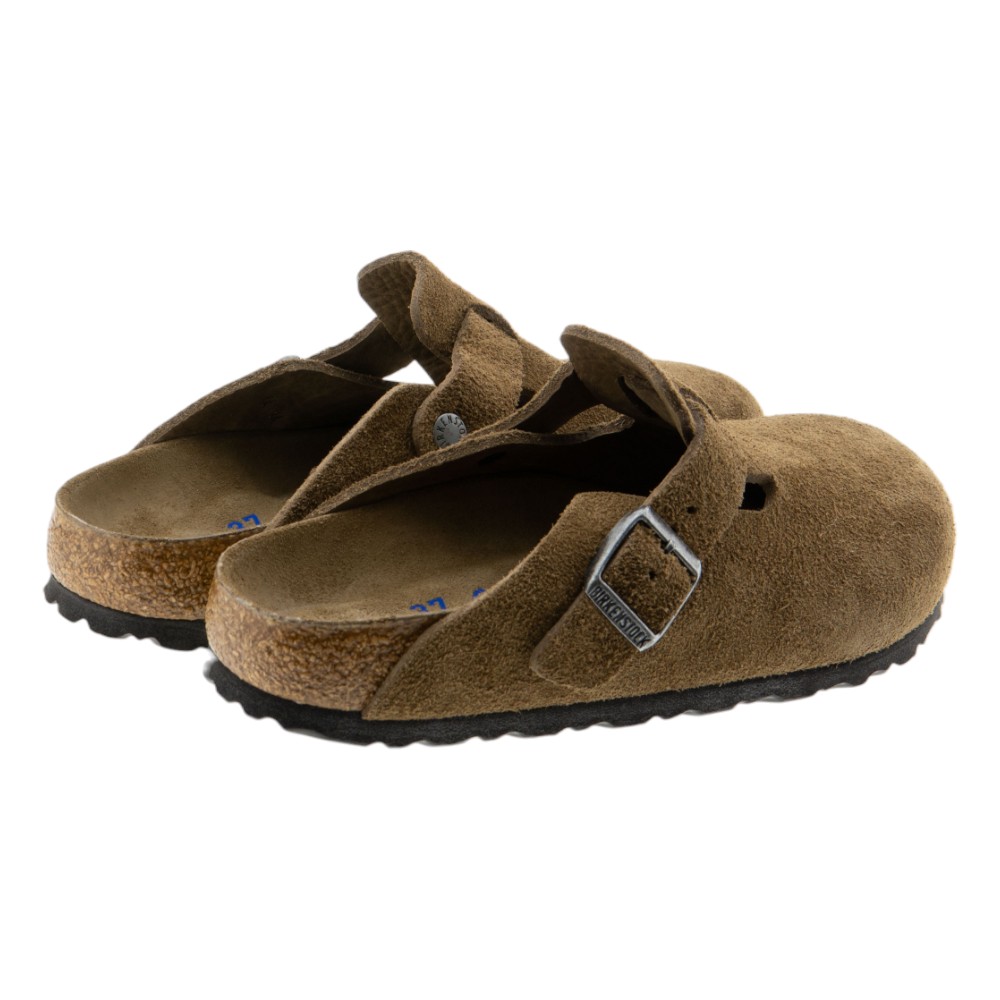 Zueco hombre piel ante Birkenstock – Comodidad y estilo natural foto 4