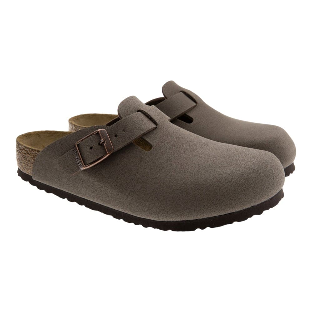 Zuecos Birkenstock niño taupe Boston